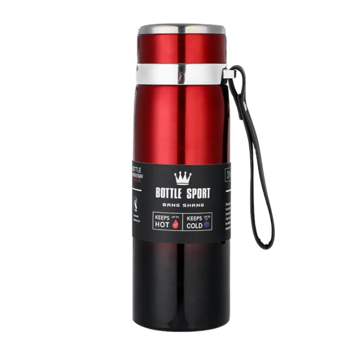 Bouteille d'eau intelligente à double paroi en acier inoxydable 316, gourdes isothermes durables pour hommes, femmes et enfants